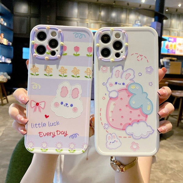 Bunny Case Light Pink Iphone 10/X/XS