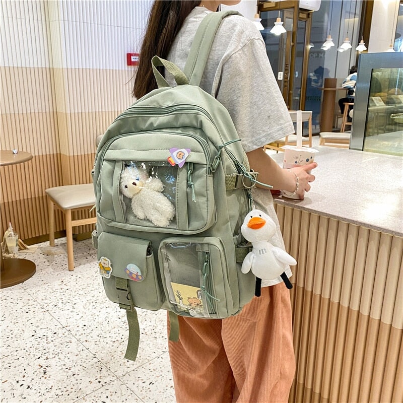 Waterproof,Lightweight,Portable Pocket Front Functional Backpack
