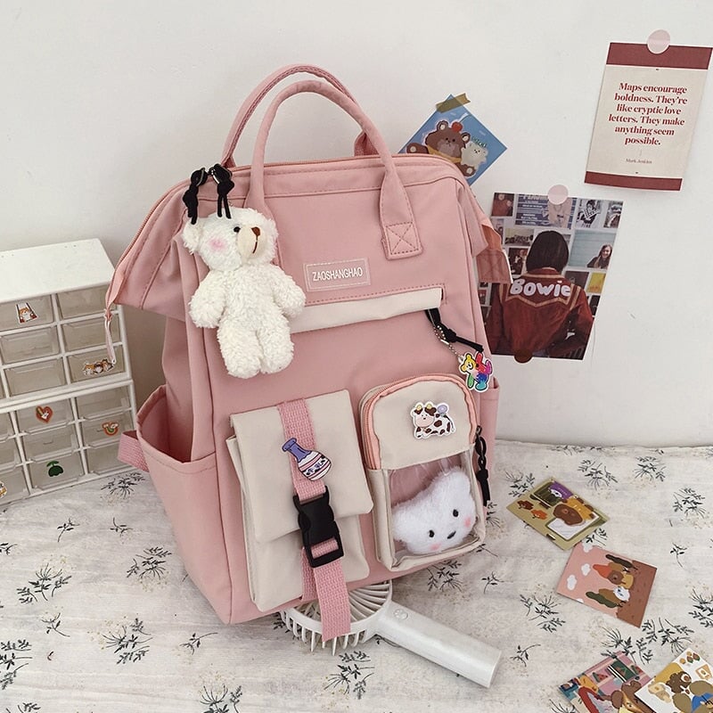 Bubu Bear Cute Luxury Backpack – Viaana Kids Store