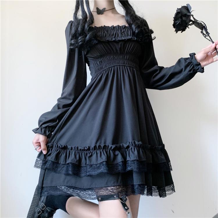 Gothic Women's Clothing Long Dresses
