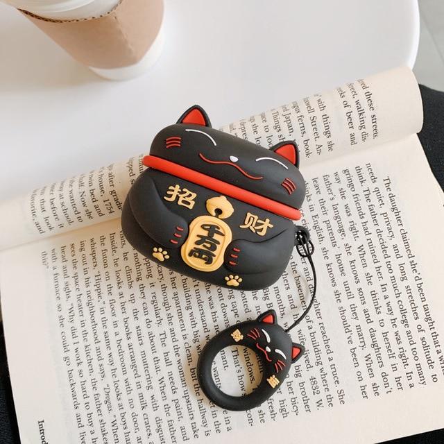 Airpods Protective Case  Black Cat Airpods Earphone Case - 2 Models - Shop  Delly have a cat Headphones & Earbuds Storage - Pinkoi