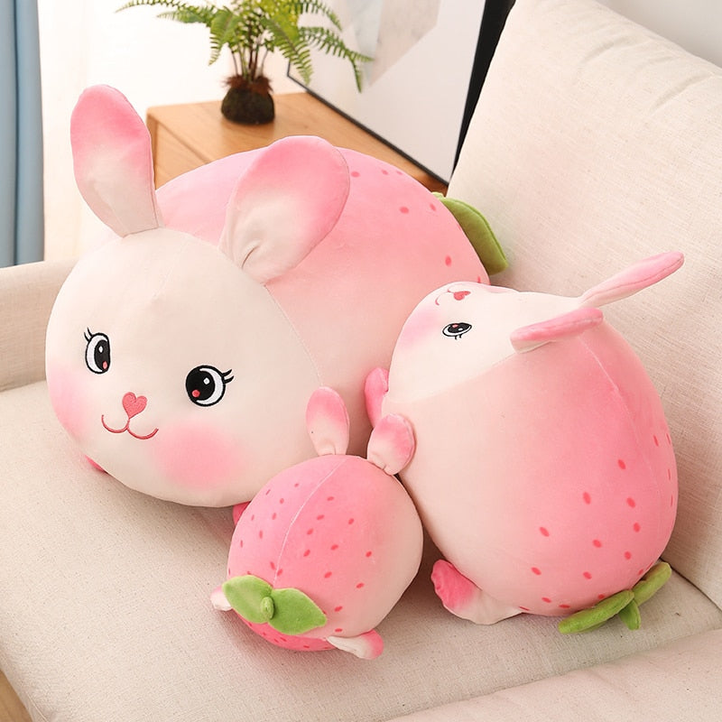 Lucky Strawberry Bunny Plushies – Kawaiies