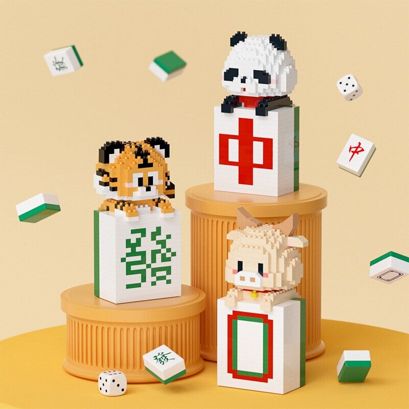Kawaii Panda 3-in-1 Nano Building Block Collection 2