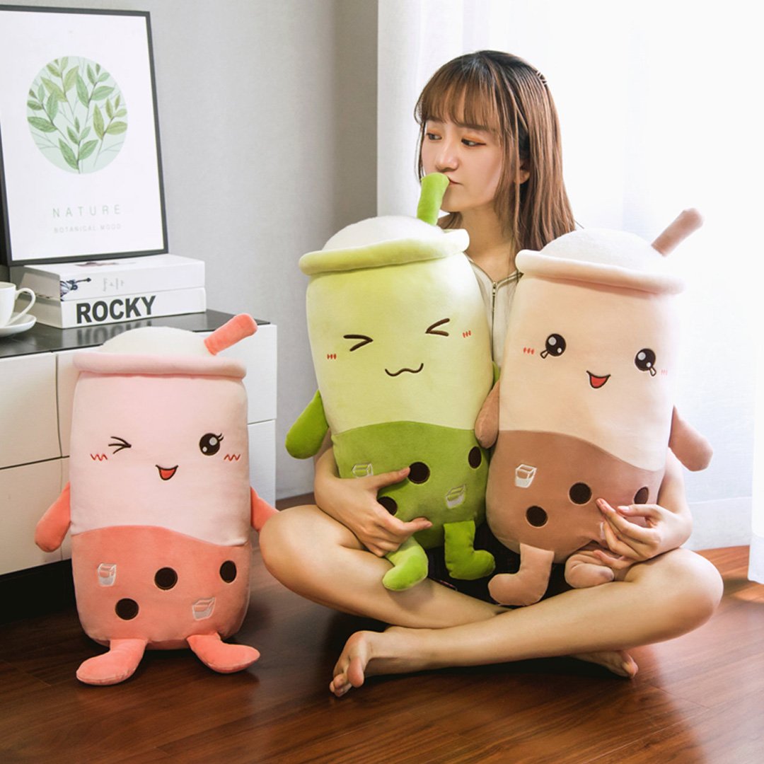 MUMU MATCHA GREEN STUFFED Tea PLUSH PLUSHIE Toy NWT Brand New
