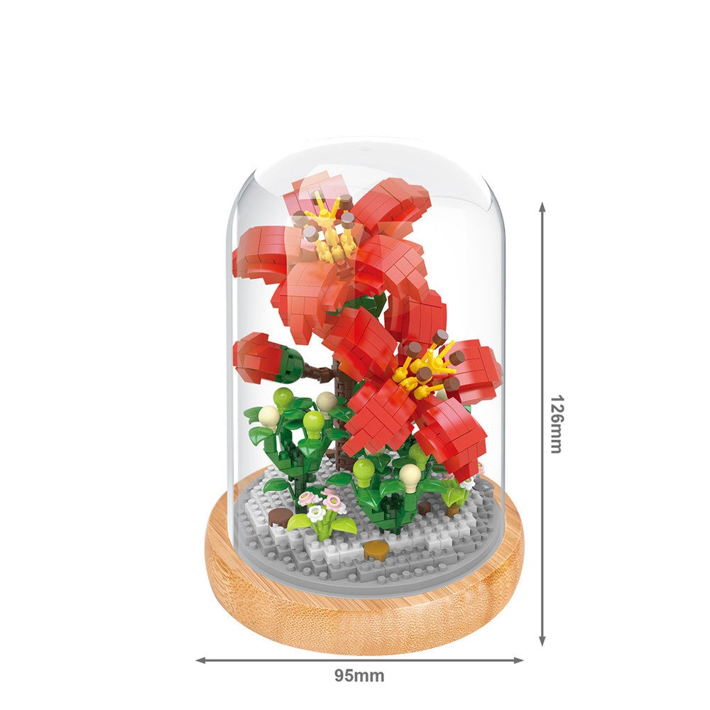 Flowers in a Pot Micro Building Blocks – Kawaiies