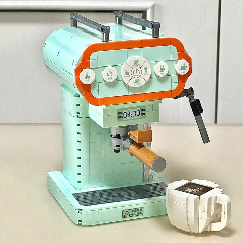 My Espresso Coffee Deluxe Machine Building Blocks – Kawaiies