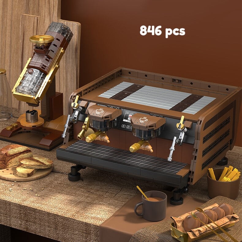 2-in-1 Wooden Coffee Sales Desk Playset, Coffee Maker Set - 24 PCS Bread,  Desserts, Coffee Making Store,Stand Toddler Play Wooden Food Toys