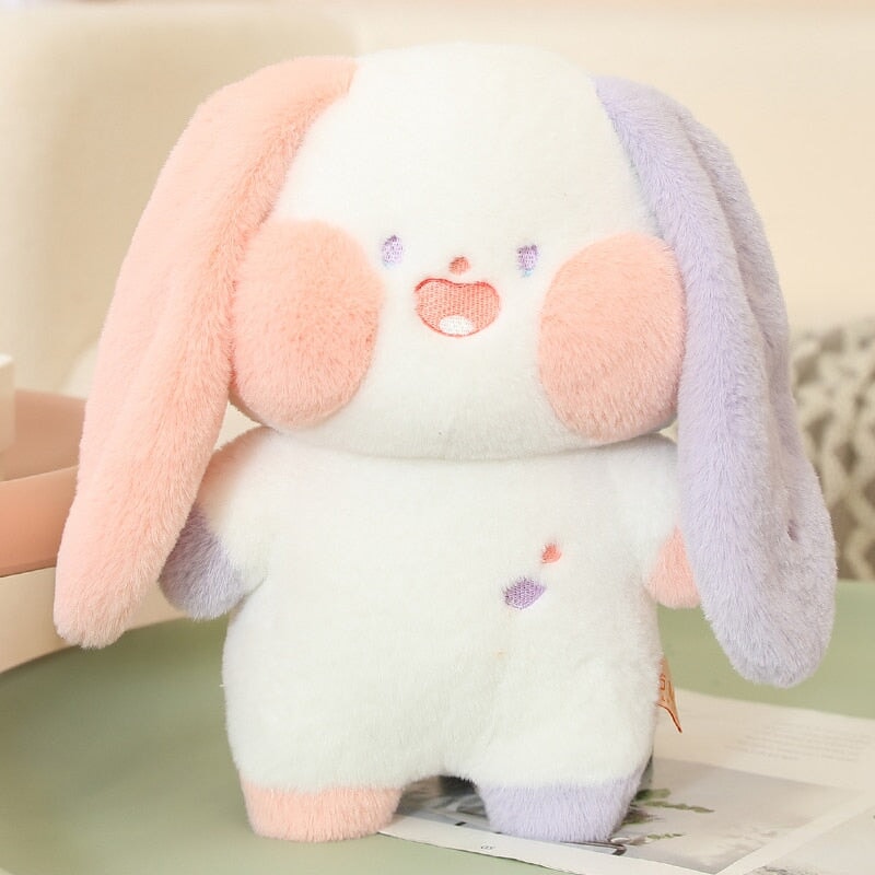 Kawaii Dressed Fluffy Bunny Plushie
