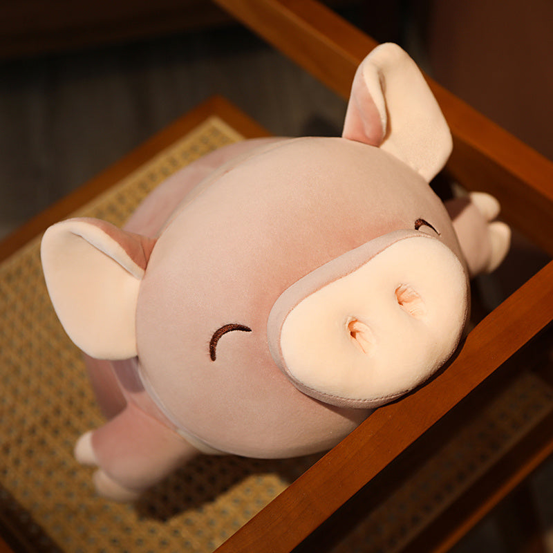 Poppy the Pink Jumbo Pig Plushie - Kawaiies - Adorable - Cute - Plushies - Plush - Kawaii