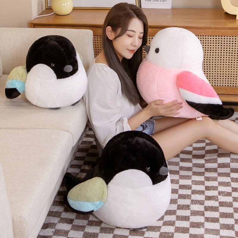 Puffy Vibrant Bird Plushies – Kawaiies