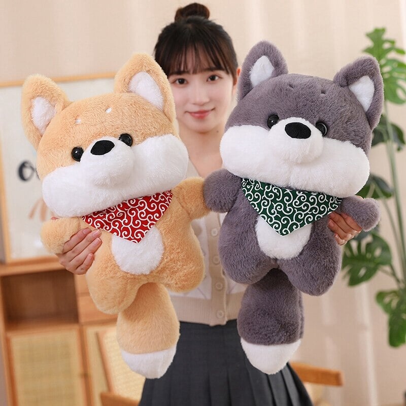 Runa and Taro the Shiba Plushies - Kawaiies - Adorable - Cute - Plushies - Plush - Kawaii