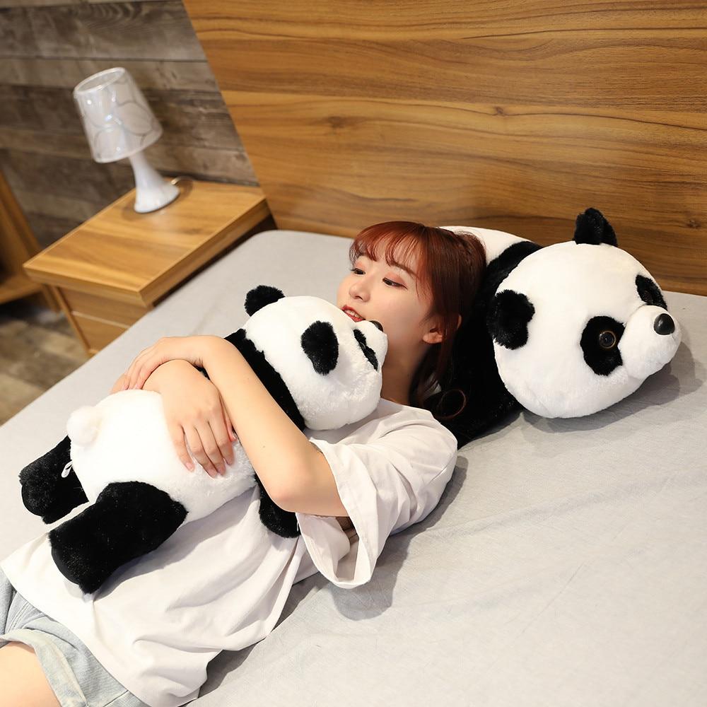 Kawaii Plushies Sleepy Panda Plushie Cute Stuffed Animals