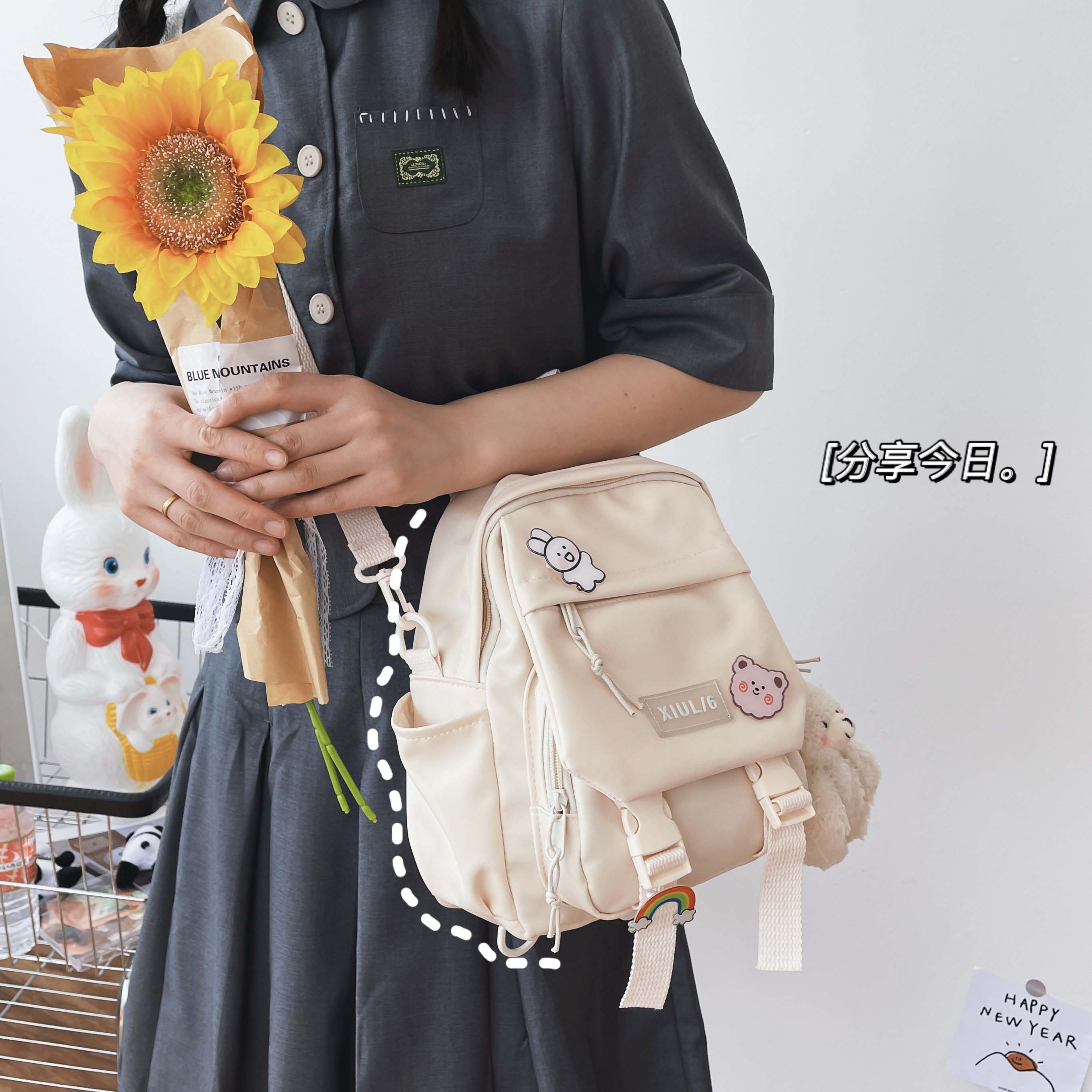 Small Cute Bear Friend Backpack & Sidebag – Kawaiies