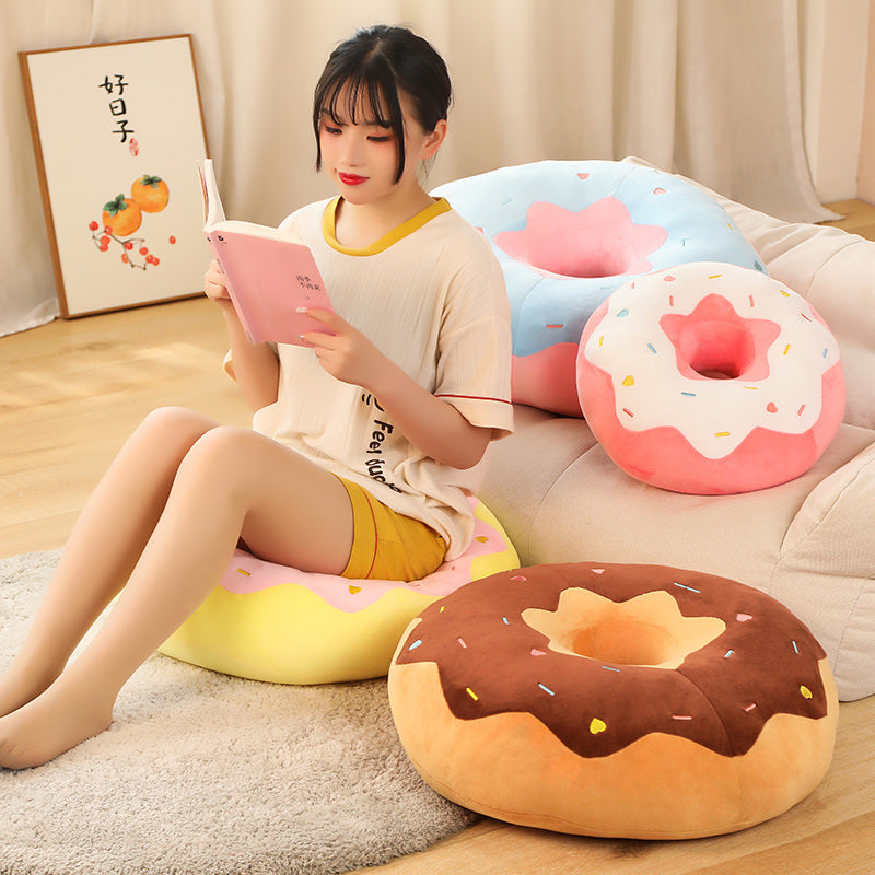 Kawaii Fruit Donut Cushions  Cute cushions, Chair pads, Kawaii fruit