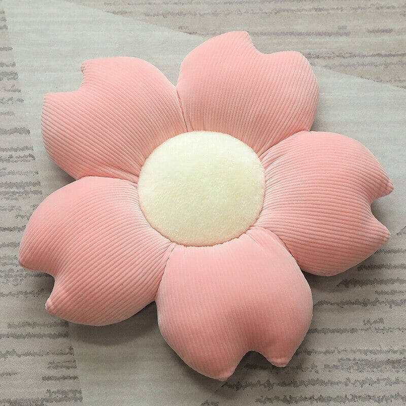30/50/65cm Kawaii Colorful Flower Plush Pillow Cushion Soft Plant