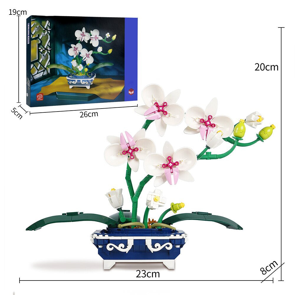 Flowers in a Pot Micro Building Blocks – Kawaiies